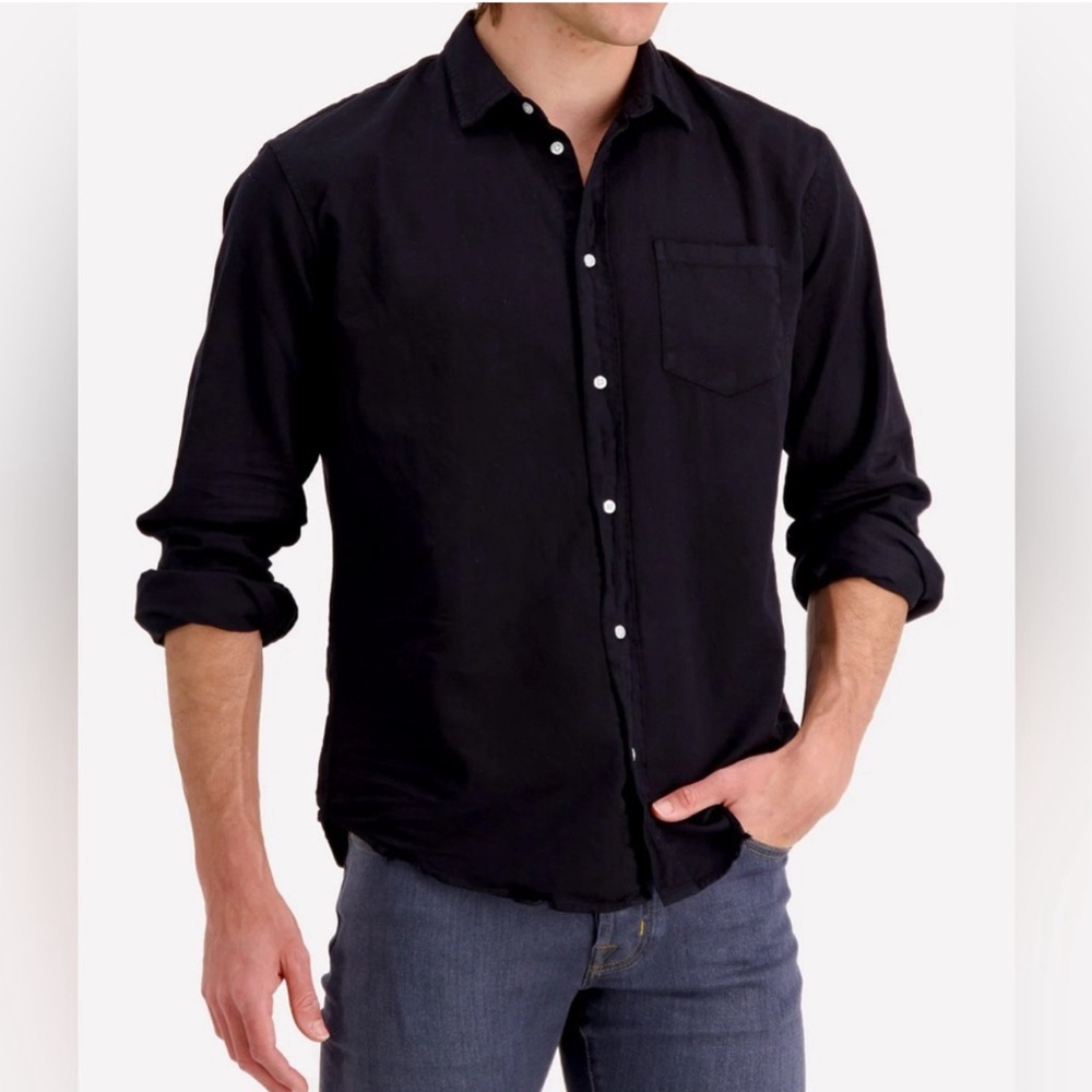 Men’s Frank & Eileen black shirt